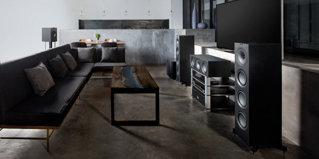 So geht's Subwoofer und Lautsprecher verbinden KEF Deutschland KEF DE